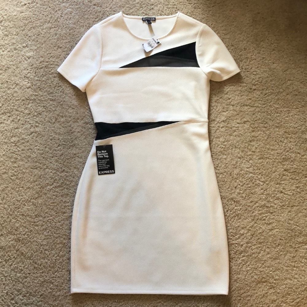Gorgeous NWT Express cutout dress